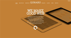 Desktop Screenshot of portfolio.qunabu.com